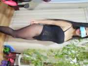 騷氣黑絲少婦玩小騷逼